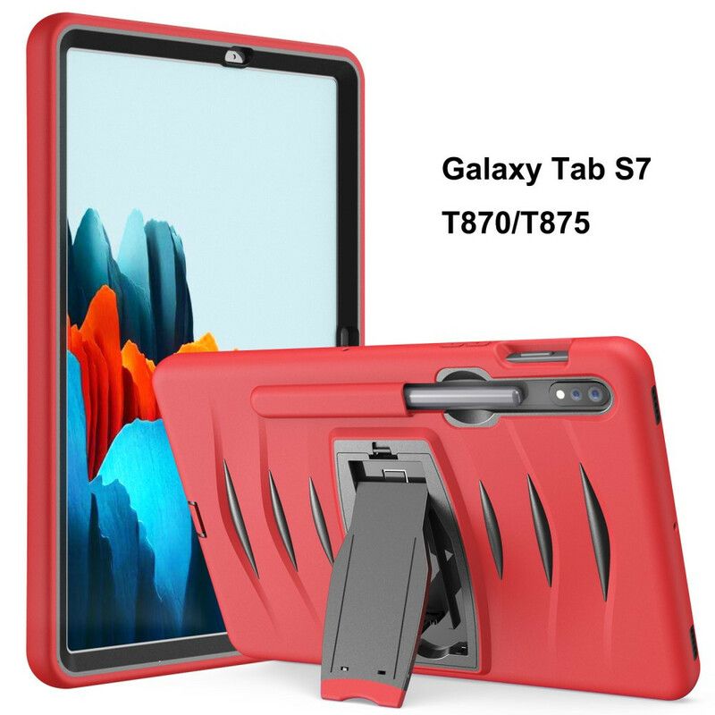 Cover Samsung Galaxy Tab S7 / Tab S8 Beskyttelsessæt Kofangerbeskyttelse Med Beslag