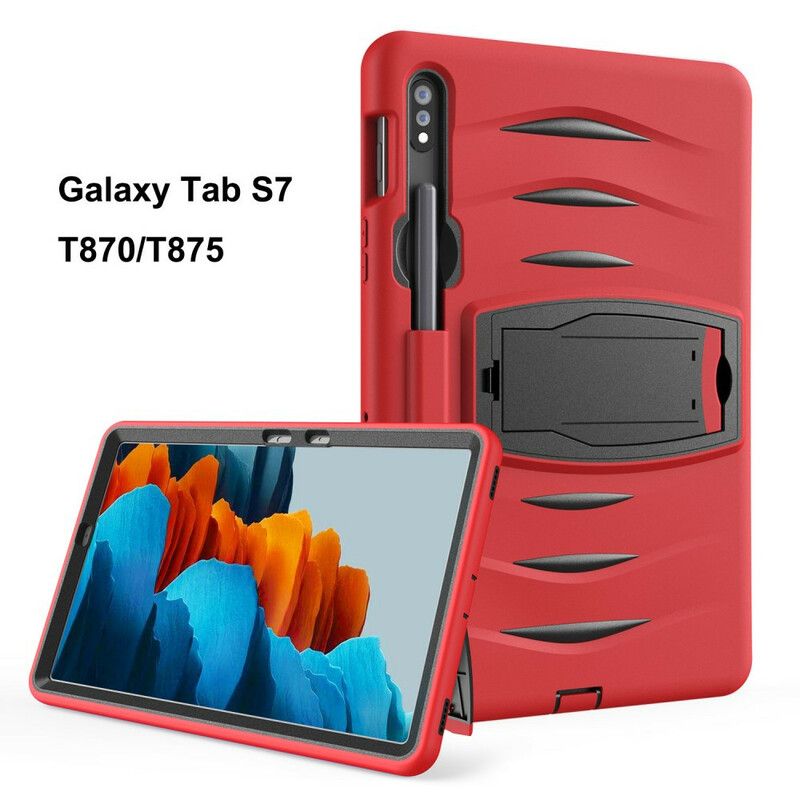 Cover Samsung Galaxy Tab S7 / Tab S8 Beskyttelsessæt Kofangerbeskyttelse Med Beslag