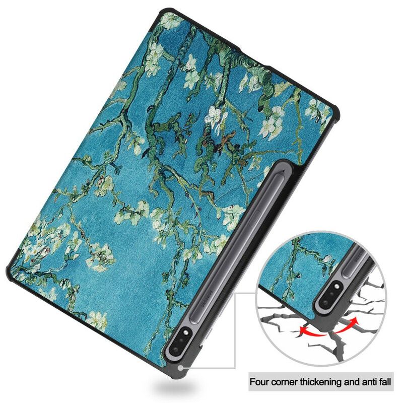 Cover Samsung Galaxy Tab S7 / Tab S8 Grene Stylus Holder