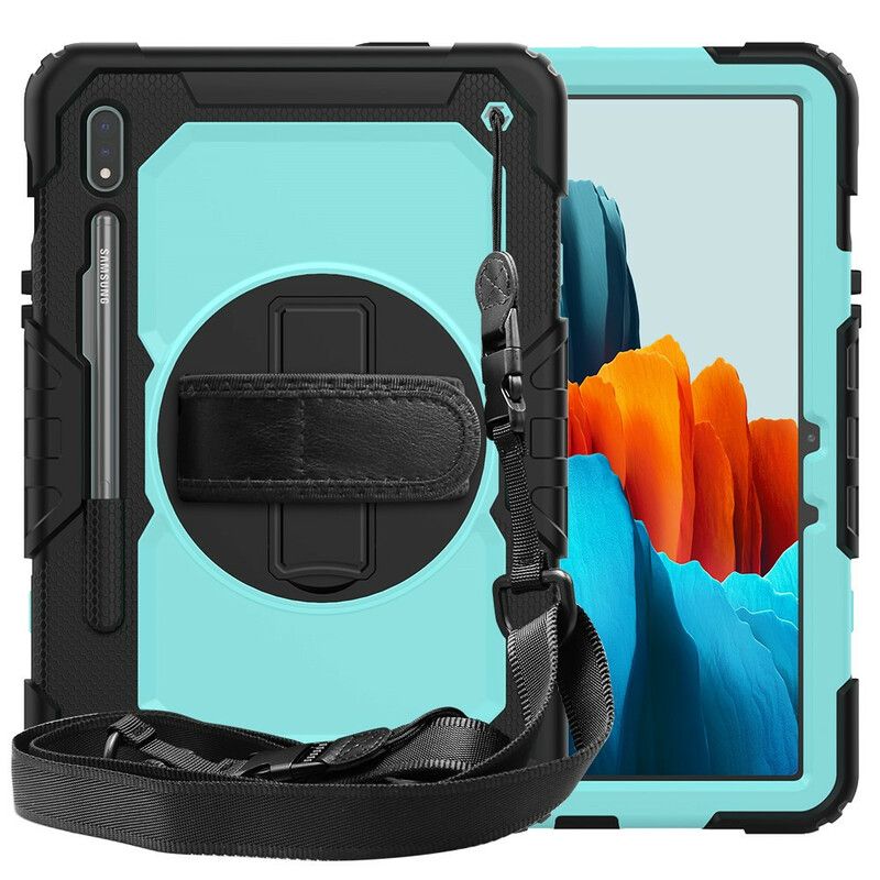 Cover Samsung Galaxy Tab S7 / Tab S8 Multi-functional Bicolor 2