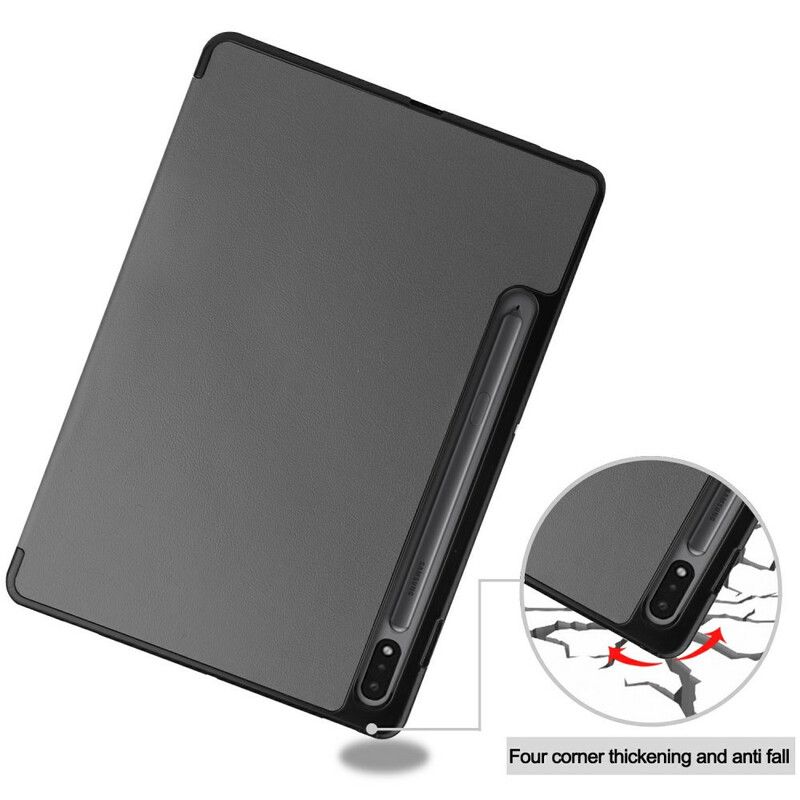 Cover Samsung Galaxy Tab S7 / Tab S8 Trifold Stylus Holder