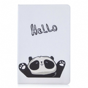 Etui Samsung Galaxy Tab S7 / Tab S8 Panda Trykt Mønster