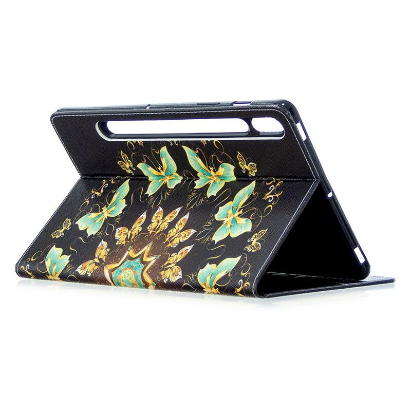 Etui Samsung Galaxy Tab S7 / Tab S8 Sommerfugle Art