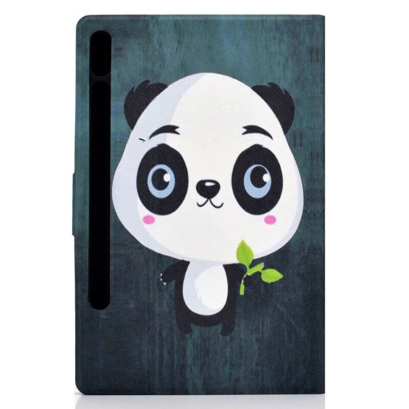 Flip Cover Samsung Galaxy Tab S7 / Tab S8 Baby Panda