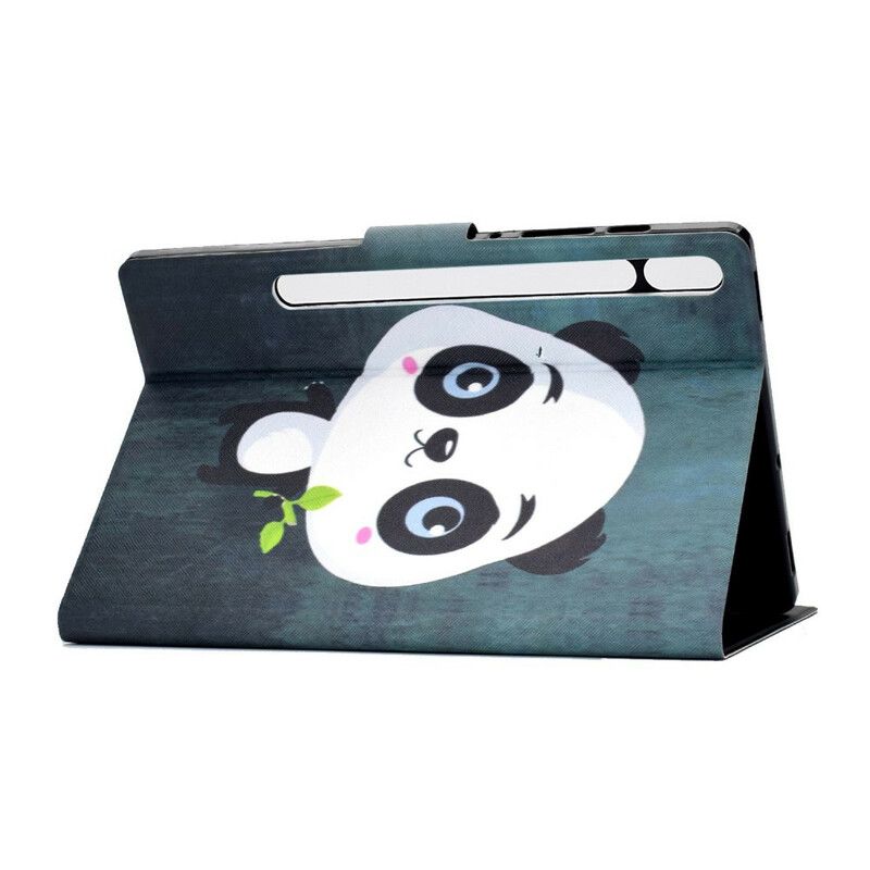 Flip Cover Samsung Galaxy Tab S7 / Tab S8 Baby Panda