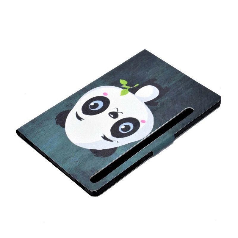 Flip Cover Samsung Galaxy Tab S7 / Tab S8 Baby Panda