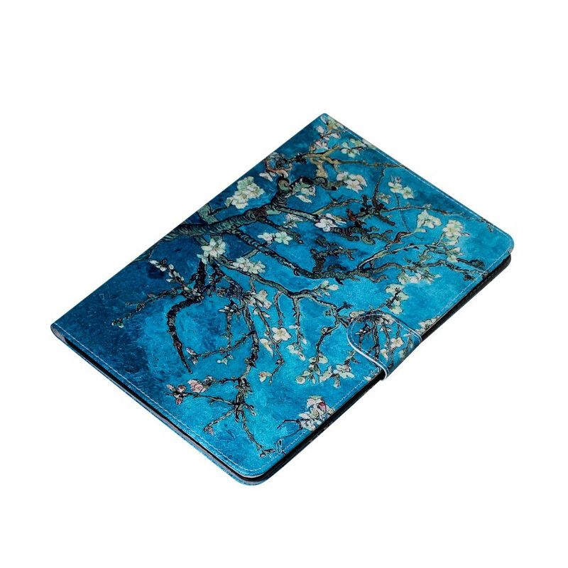 Flip Cover Samsung Galaxy Tab S7 / Tab S8 Blomstrende Grene