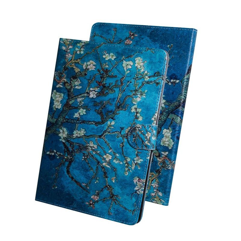 Flip Cover Samsung Galaxy Tab S7 / Tab S8 Blomstrende Grene