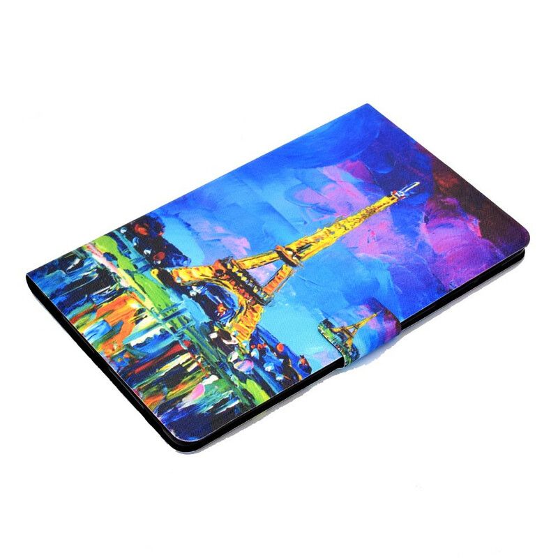 Flip Cover Samsung Galaxy Tab S7 / Tab S8 Eiffeltårnet