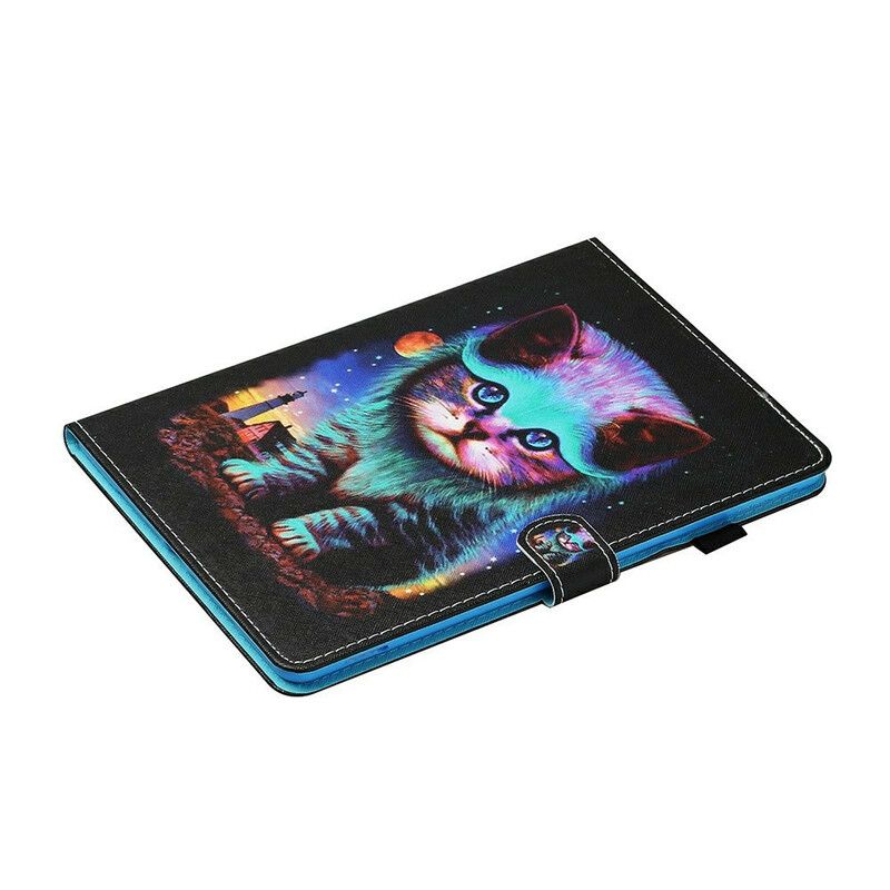 Flip Cover Samsung Galaxy Tab S7 / Tab S8 Elektrisk Kat