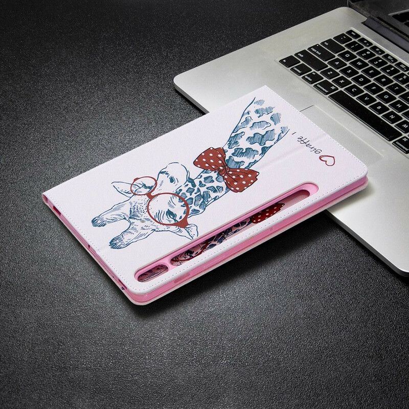 Flip Cover Samsung Galaxy Tab S7 / Tab S8 Giraftryksdesign