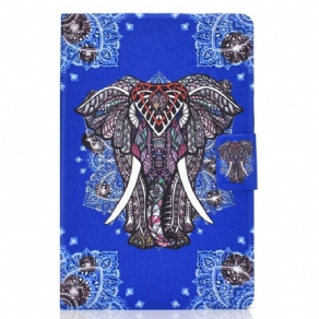 Flip Cover Samsung Galaxy Tab S7 / Tab S8 Indisk Elefant