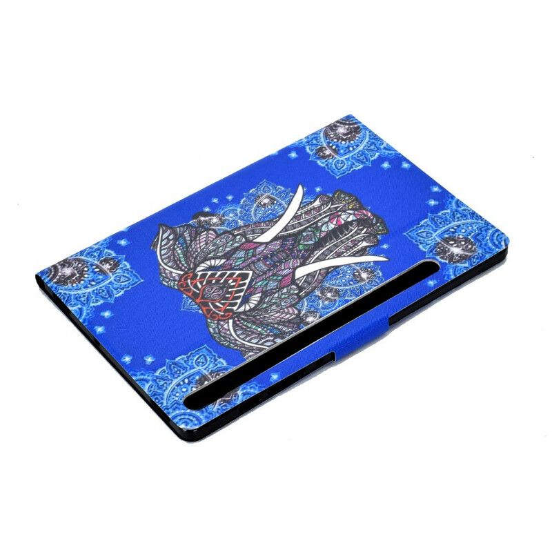 Flip Cover Samsung Galaxy Tab S7 / Tab S8 Indisk Elefant