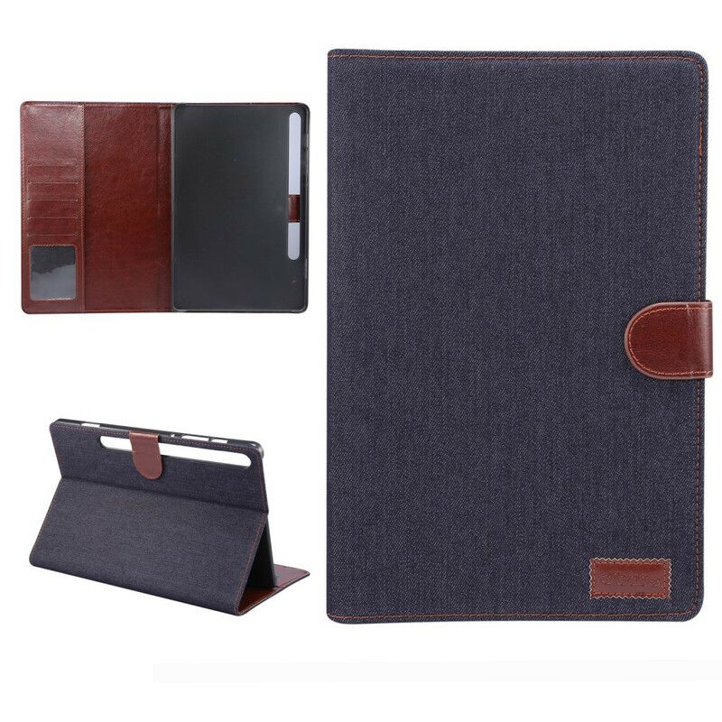 Flip Cover Samsung Galaxy Tab S7 / Tab S8 Jeans