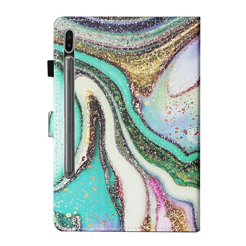 Flip Cover Samsung Galaxy Tab S7 / Tab S8 Kunstnerisk