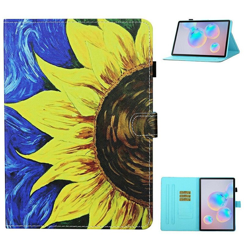 Flip Cover Samsung Galaxy Tab S7 / Tab S8 Malet Solsikke