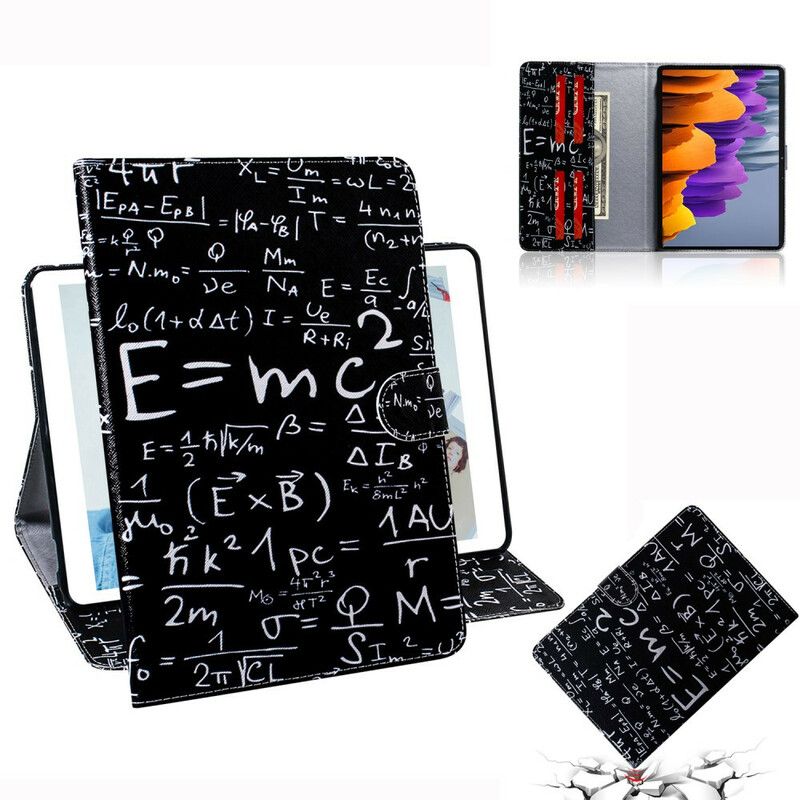 Flip Cover Samsung Galaxy Tab S7 / Tab S8 Matematiske Beregninger