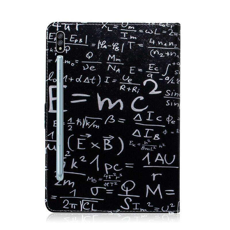 Flip Cover Samsung Galaxy Tab S7 / Tab S8 Matematiske Beregninger