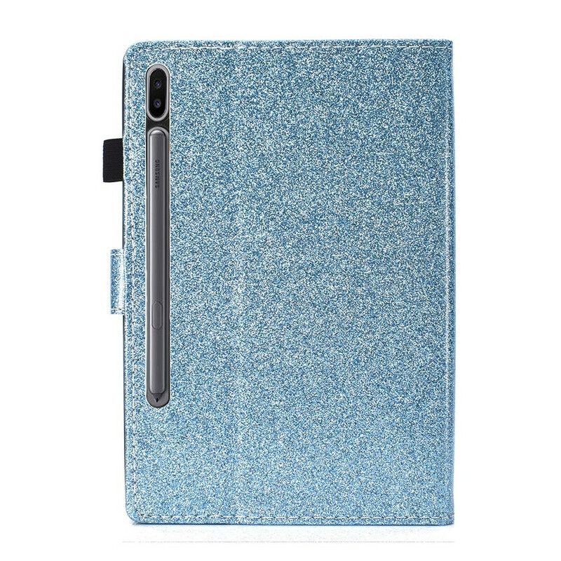 Flip Cover Samsung Galaxy Tab S7 / Tab S8 Mousserende Pailletter