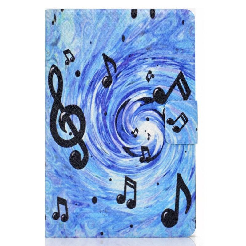 Flip Cover Samsung Galaxy Tab S7 / Tab S8 Musiknoter