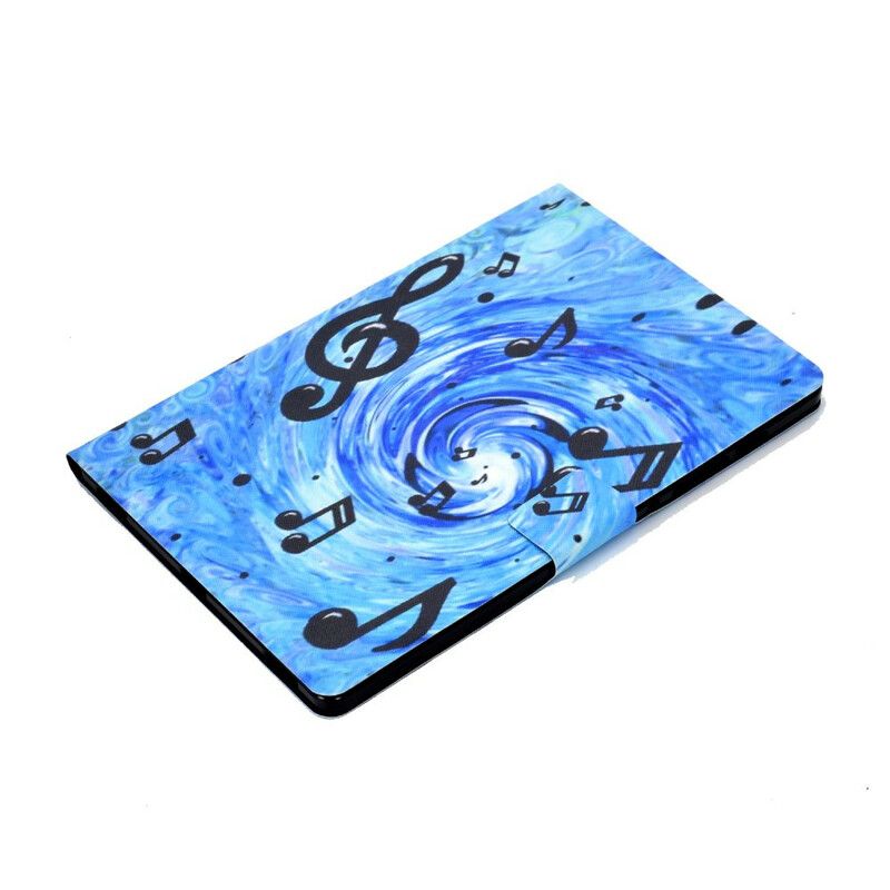 Flip Cover Samsung Galaxy Tab S7 / Tab S8 Musiknoter