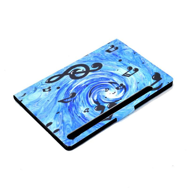 Flip Cover Samsung Galaxy Tab S7 / Tab S8 Musiknoter