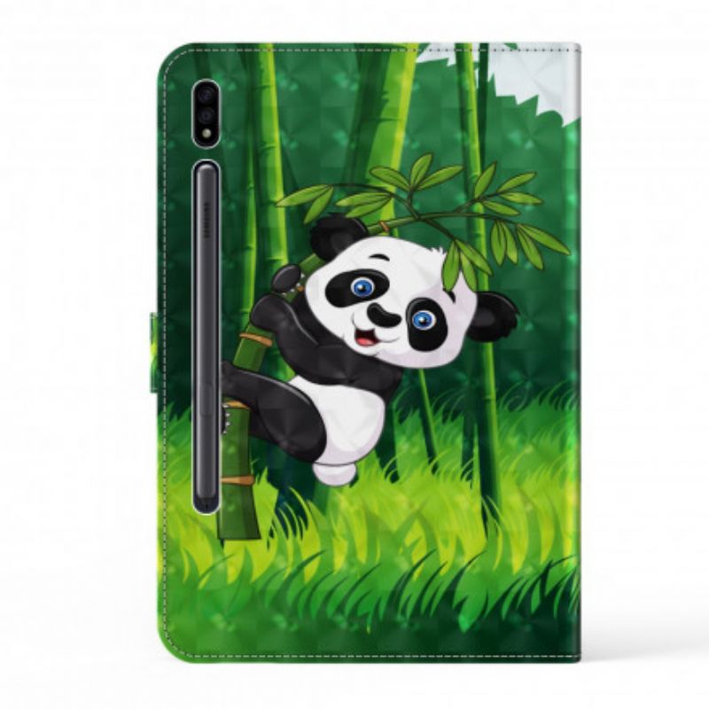 Flip Cover Samsung Galaxy Tab S7 / Tab S8 Panda