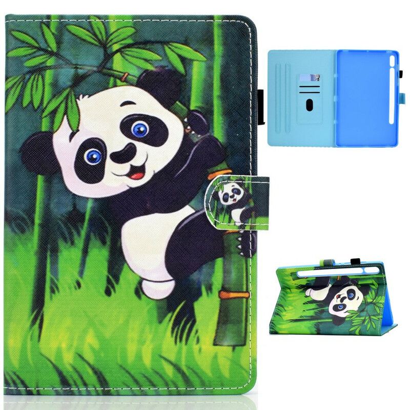 Flip Cover Samsung Galaxy Tab S7 / Tab S8 Panda