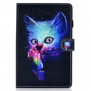 Flip Cover Samsung Galaxy Tab S7 / Tab S8 Psycho Cat