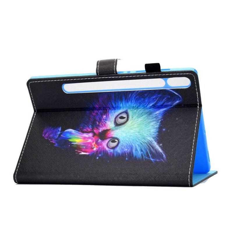 Flip Cover Samsung Galaxy Tab S7 / Tab S8 Psycho Cat