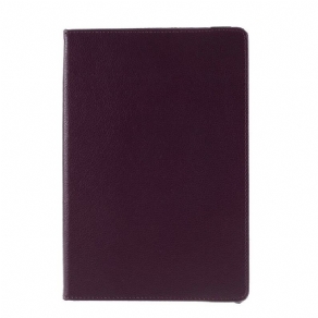 Flip Cover Samsung Galaxy Tab S7 / Tab S8 Roterbart 360° Litchi Imiteret Læder