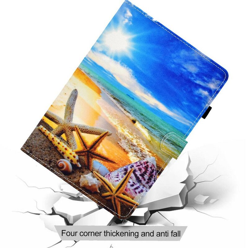 Flip Cover Samsung Galaxy Tab S7 / Tab S8 Sjov Strand