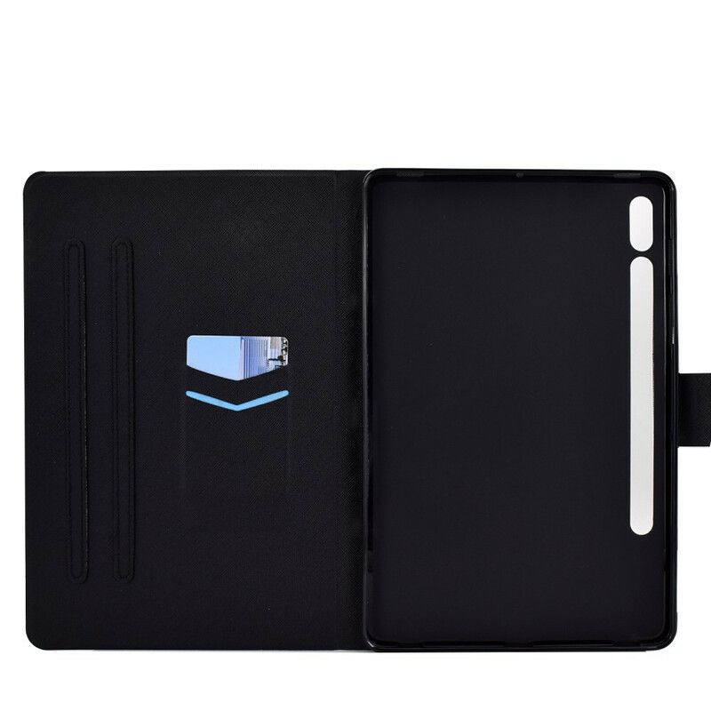 Flip Cover Samsung Galaxy Tab S7 / Tab S8 Sjove Ugler