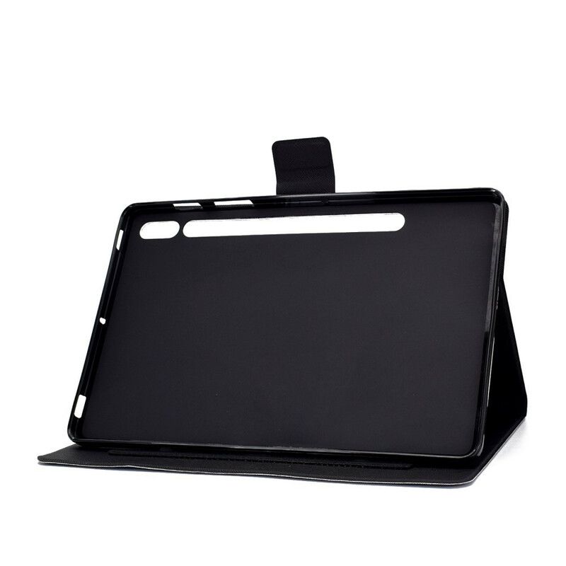 Flip Cover Samsung Galaxy Tab S7 / Tab S8 Sjove Ugler