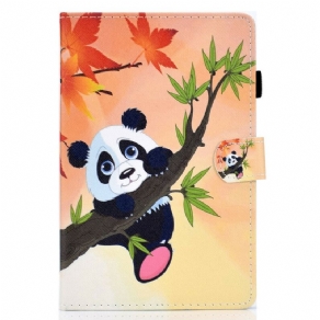 Flip Cover Samsung Galaxy Tab S7 / Tab S8 Sød Panda