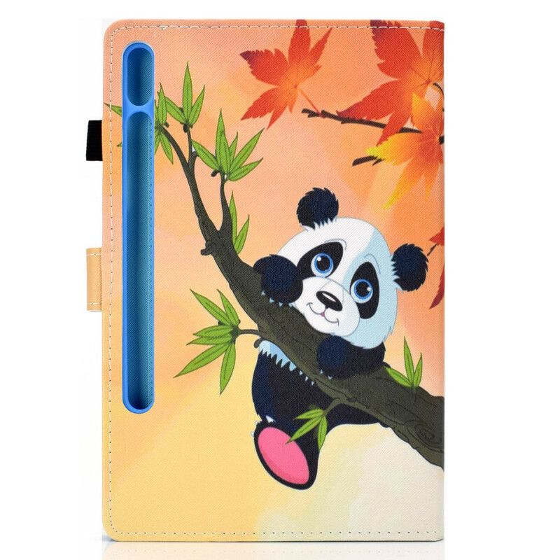 Flip Cover Samsung Galaxy Tab S7 / Tab S8 Sød Panda