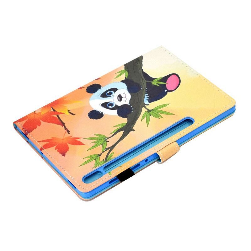 Flip Cover Samsung Galaxy Tab S7 / Tab S8 Sød Panda