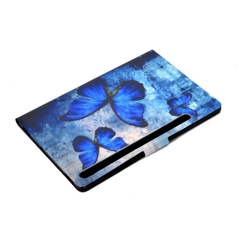 Flip Cover Samsung Galaxy Tab S7 / Tab S8 Sommerfugle