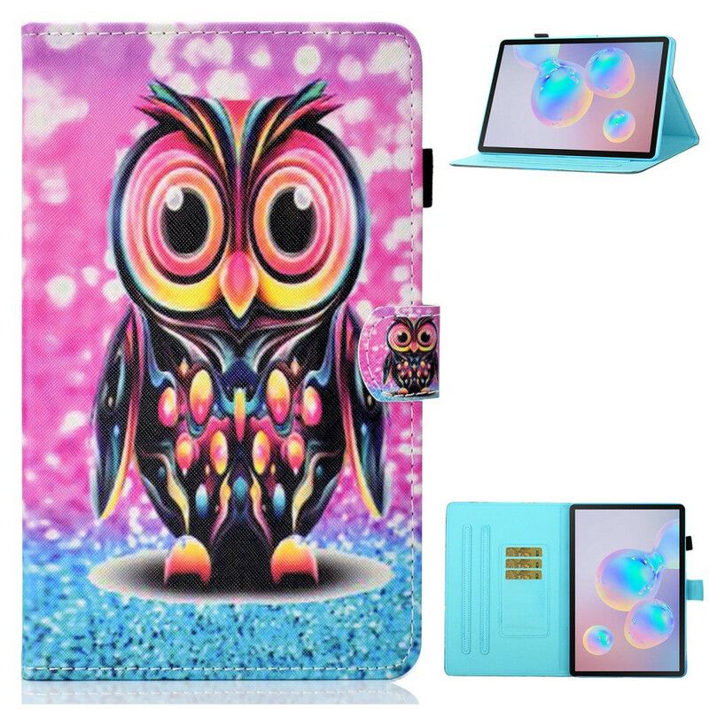 Flip Cover Samsung Galaxy Tab S7 / Tab S8 Splittet Ugle