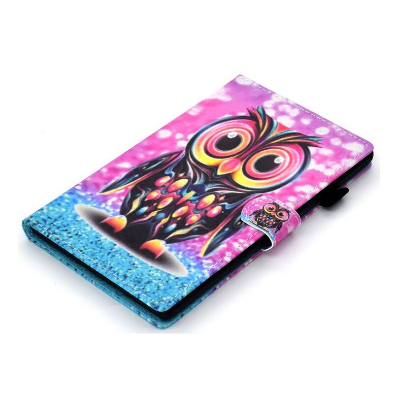 Flip Cover Samsung Galaxy Tab S7 / Tab S8 Splittet Ugle