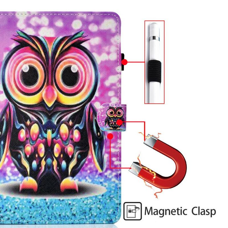 Flip Cover Samsung Galaxy Tab S7 / Tab S8 Splittet Ugle