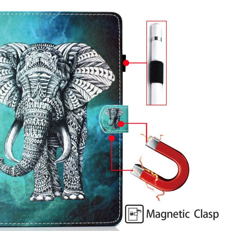 Flip Cover Samsung Galaxy Tab S7 / Tab S8 Stammeelefant