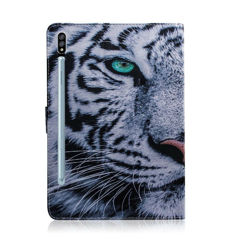 Flip Cover Samsung Galaxy Tab S7 / Tab S8 Tigerhoved