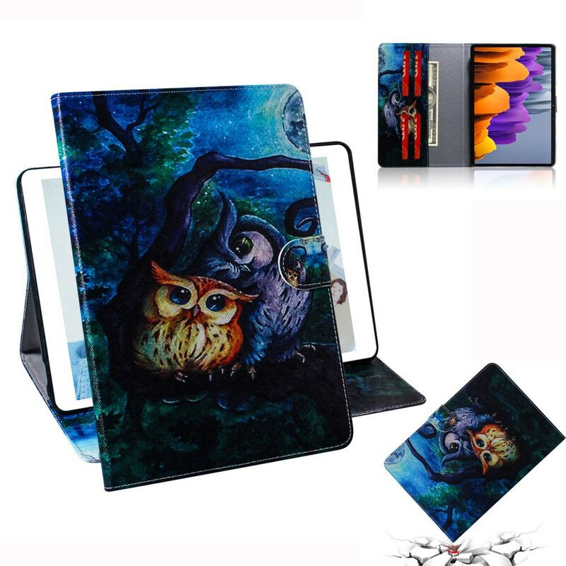 Flip Cover Samsung Galaxy Tab S7 / Tab S8 Uglemaleri