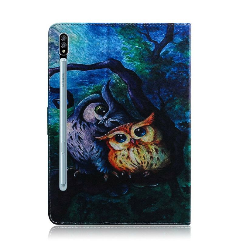 Flip Cover Samsung Galaxy Tab S7 / Tab S8 Uglemaleri