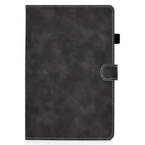 Flip Cover Samsung Galaxy Tab S7 / Tab S8 Vintage Design Lædereffekt