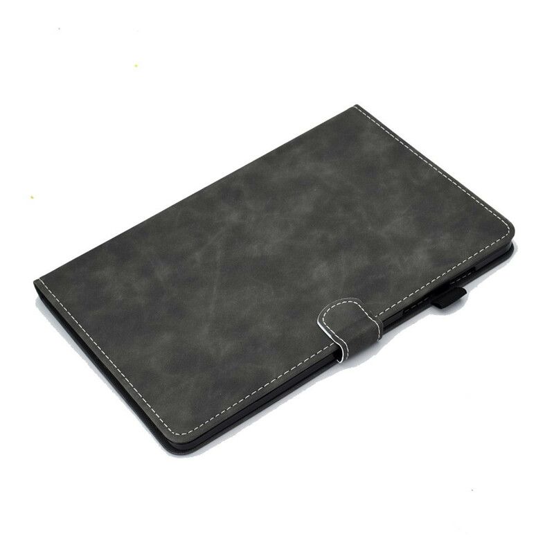 Flip Cover Samsung Galaxy Tab S7 / Tab S8 Vintage Design Lædereffekt