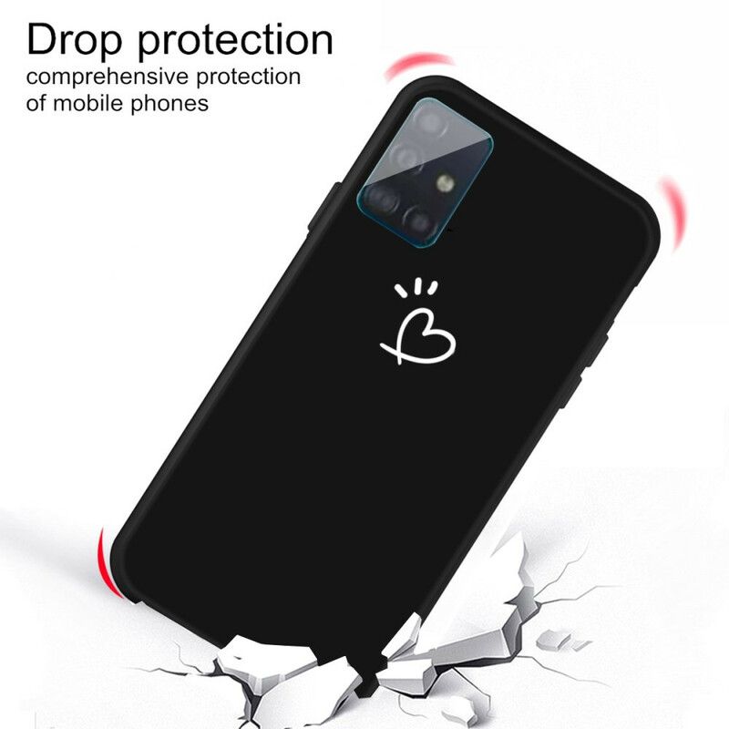 Cover Samsung Galaxy A51 Beating Heart Silikone