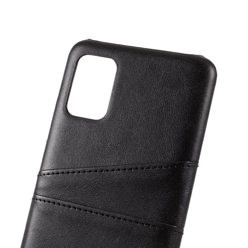 Cover Samsung Galaxy A51 Dobbelt Kortholder