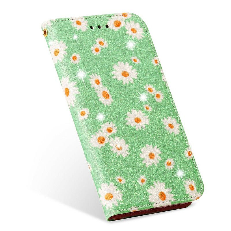 Cover Samsung Galaxy A51 Flip Cover Faux Læder Tusindfryd